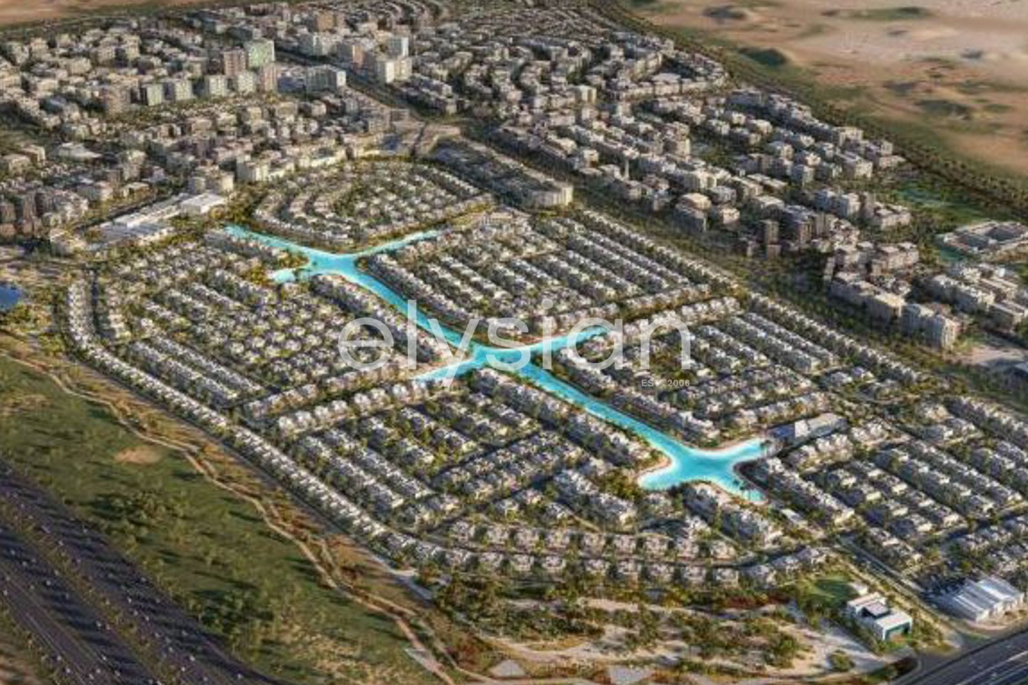 Villa de 4 dormitorios en Dubai South (Dubai World Central), UAE No. 94155