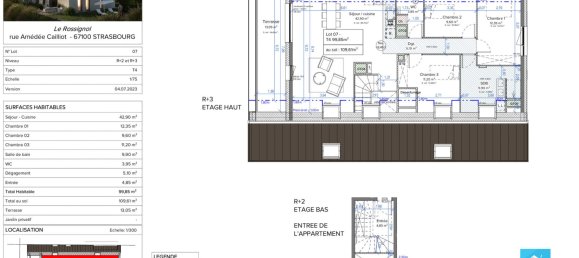 3 bedrooms Apartment in Strasbourg, France No. 75248 2