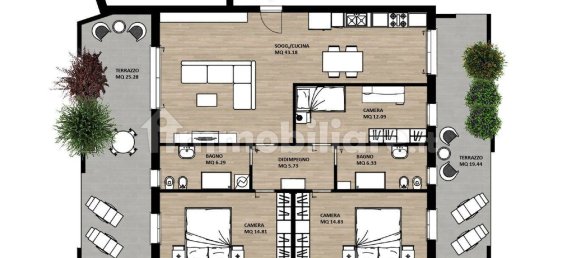 3 bedrooms Apartment in Alghero, Italy No. 51326 5