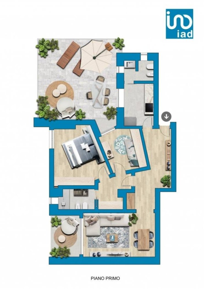 2 chambres Appartement à Arenzano, Italy No. 401639