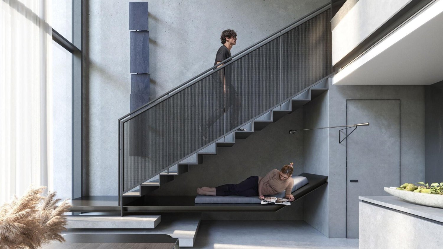 Дуплекс с 2 спальнями в IL TEATRO 2, Aljada, ОАЭ № 64150