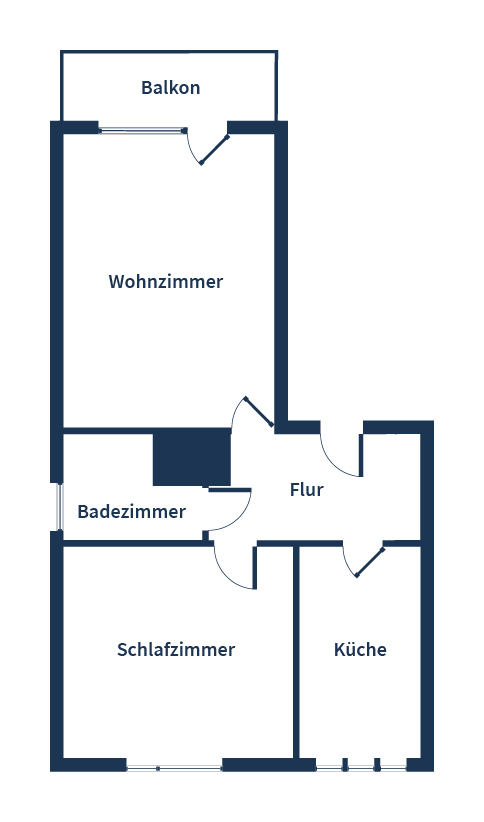 1 Schlafzimmer Wohnung in Cologne, Germany, Nr. 209440