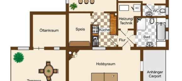 Moradia em banda de 3 divisões em Ansbach, Germany N.º 326190 10