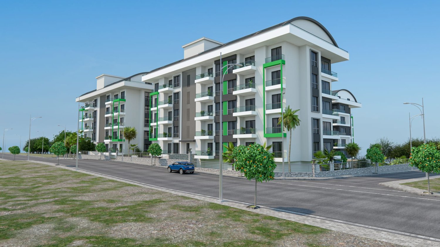 Penthouse 2+1 in Konak Homes 2, Kargicak, Turkey, Nr. 36614