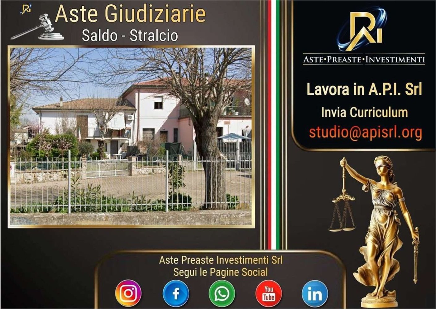 3 rooms Apartment in Monticelli d'Ongina, Italy No. 285096