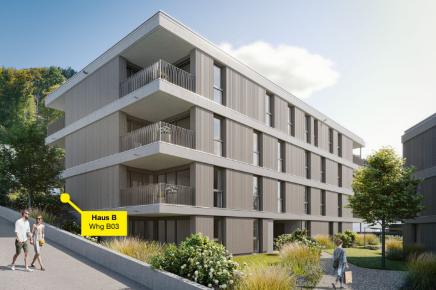 2غرفة شقة في Dornbirn, Austria رقم 135517