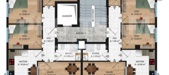 3 rooms Apartment in Muratpasa, Turkey No. 23074 3