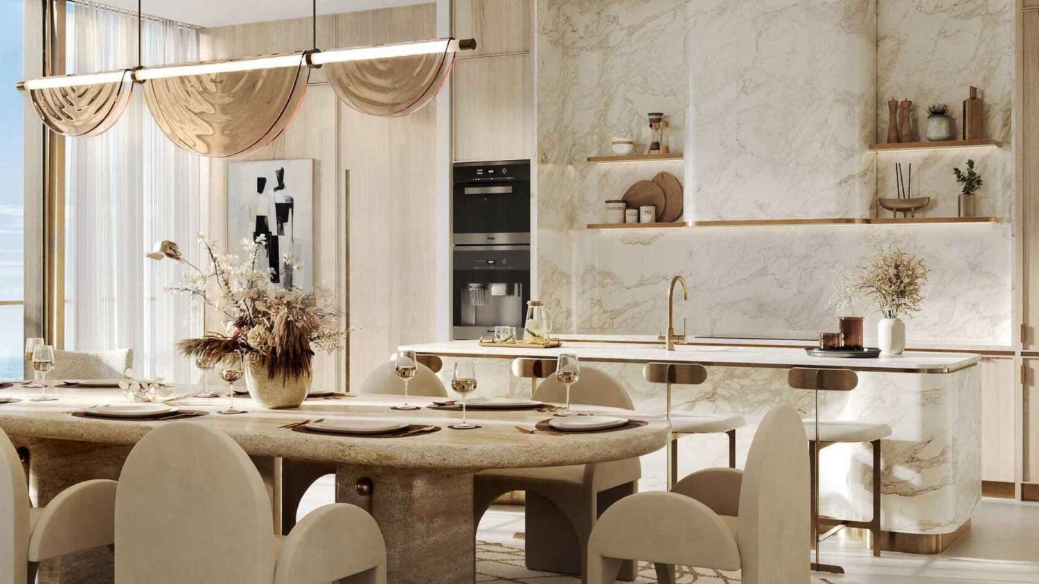 4 غرف نوم شقة في Address Grand Downtown, وسط مدينة دبي, UAE رقم 64648