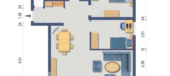 Квартира с 3 спальнями в Ремс-Мур, Германия № 42861 19