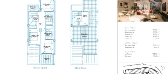 3 غرف نوم تاون هاوس في San Luis de Sabinillas, Spain رقم 2880 16