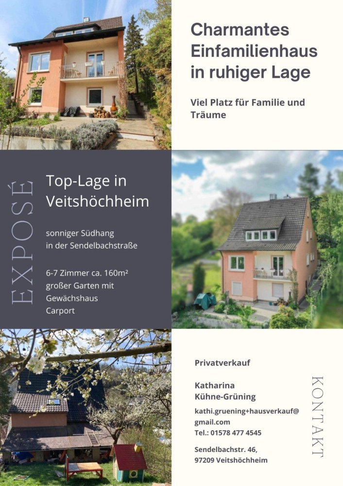 Casa de 4 dormitorios en Wurzburg, Germany No. 288146