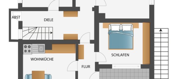 5غرفة تاون هاوس في Alb-Donau-Kreis, Germany رقم 97240 10