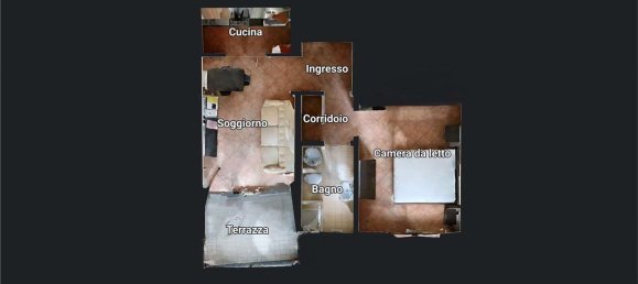 2-Zimmer Wohnung in Gemonio, Italy, Nr. 8311 24