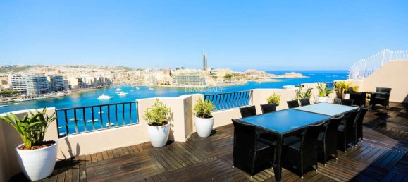 3 غرف نوم بانتهاوس في Sliema, Malta رقم 8755 8