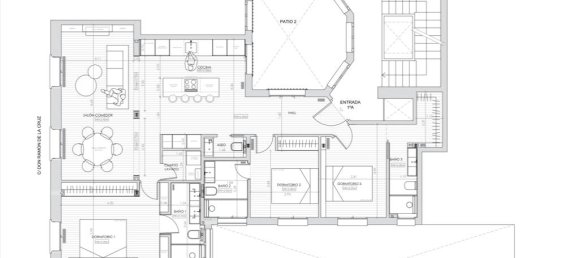 3 bedrooms Apartment in Madrid, Spain No. 77733 2