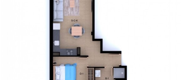 2 Schlafzimmer Wohnung in Denia, Spain, Nr. 11243 8