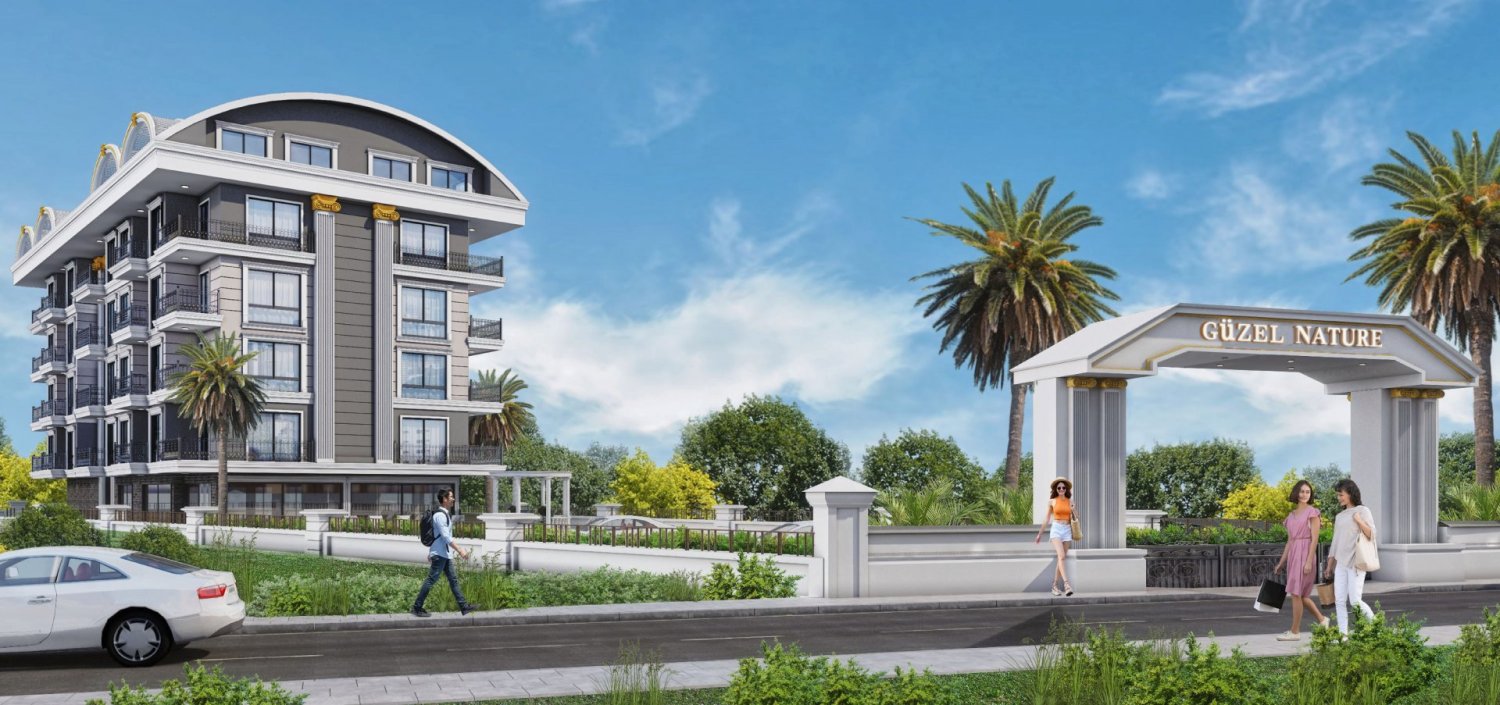 Apartment 1+1 in Oba, Turkey No. 13491