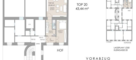 2 rooms Apartment in Vienna, Austria No. 135929 13