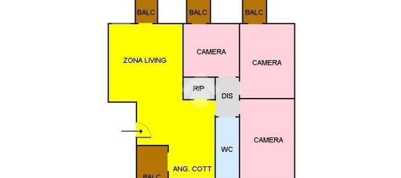 Квартира с 4 комнатами в Бриндизи, Италия № 146108 34