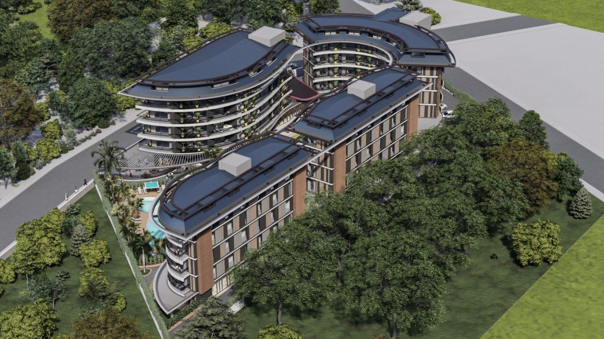 3-salle Penthouse à Oba, Turkey No. 9693