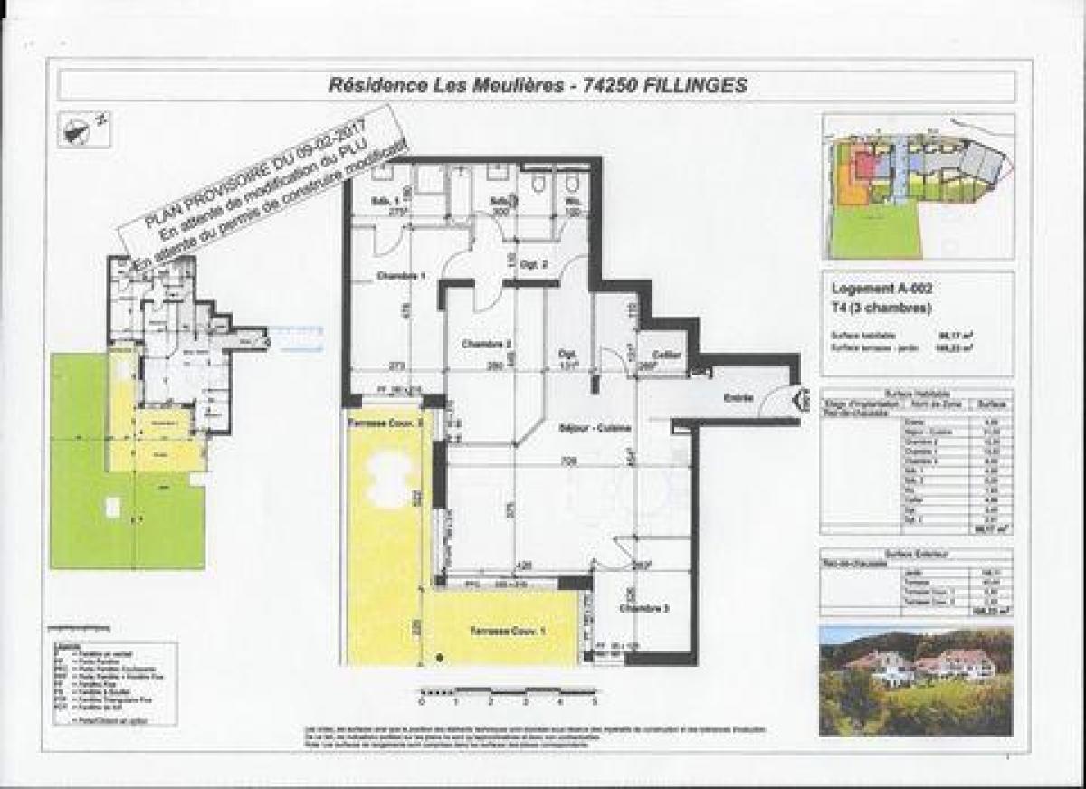 Condominio de 3 dormitorios en Fillinges, France No. 31349