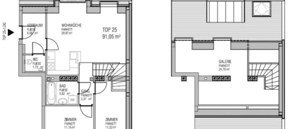 4 rooms Duplex in Favoriten, Austria No. 46124 16