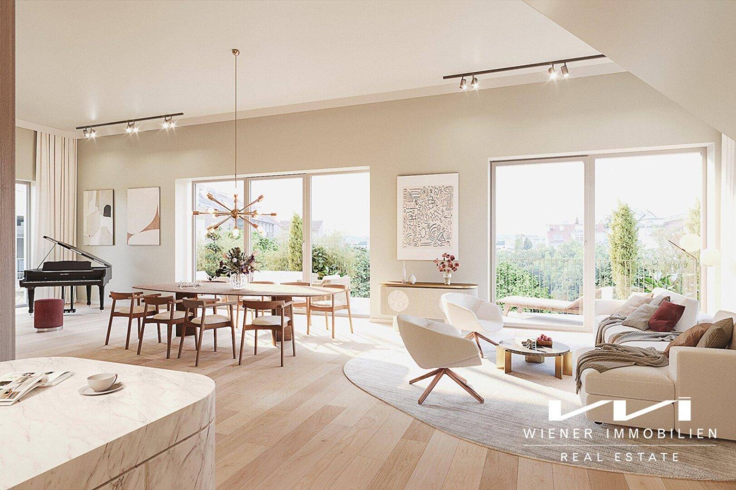 3-salle Penthouse à Wieden, Austria No. 2029
