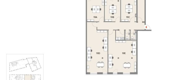 Офис с 5 комнатами в Boblingen, Германия № 83254 6