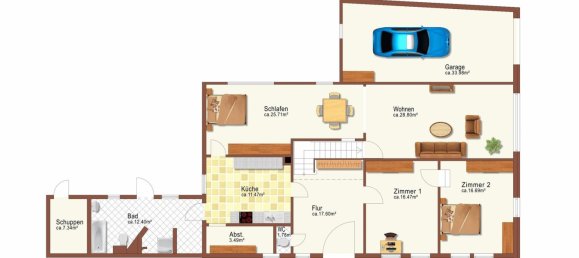 9غرفة منزل في Gifhorn, Germany رقم 131174 9