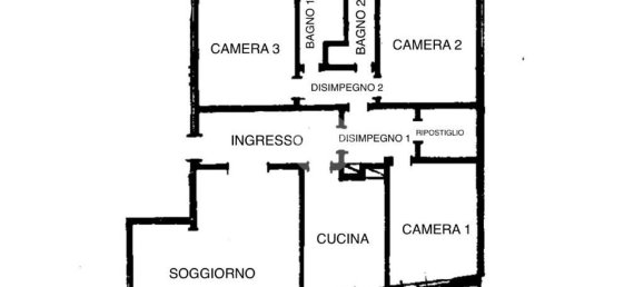 4 rooms Apartment in Cremona, Italy No. 261336 33