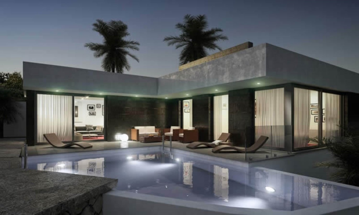 3 غرف نوم فيلا في Pedreguer, Spain رقم 8426