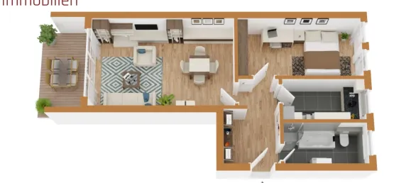 1 Schlafzimmer Wohnung in Hamm, Germany, Nr. 110259 9