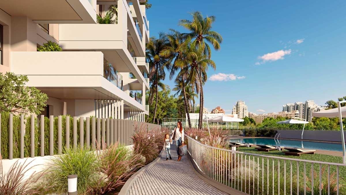 Квартира с 2 спальнями в Кальпе, Испания № 284351