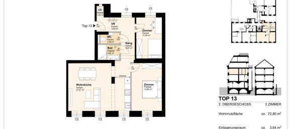 3 rooms Penthouse in Margareten, Austria No. 186629 18