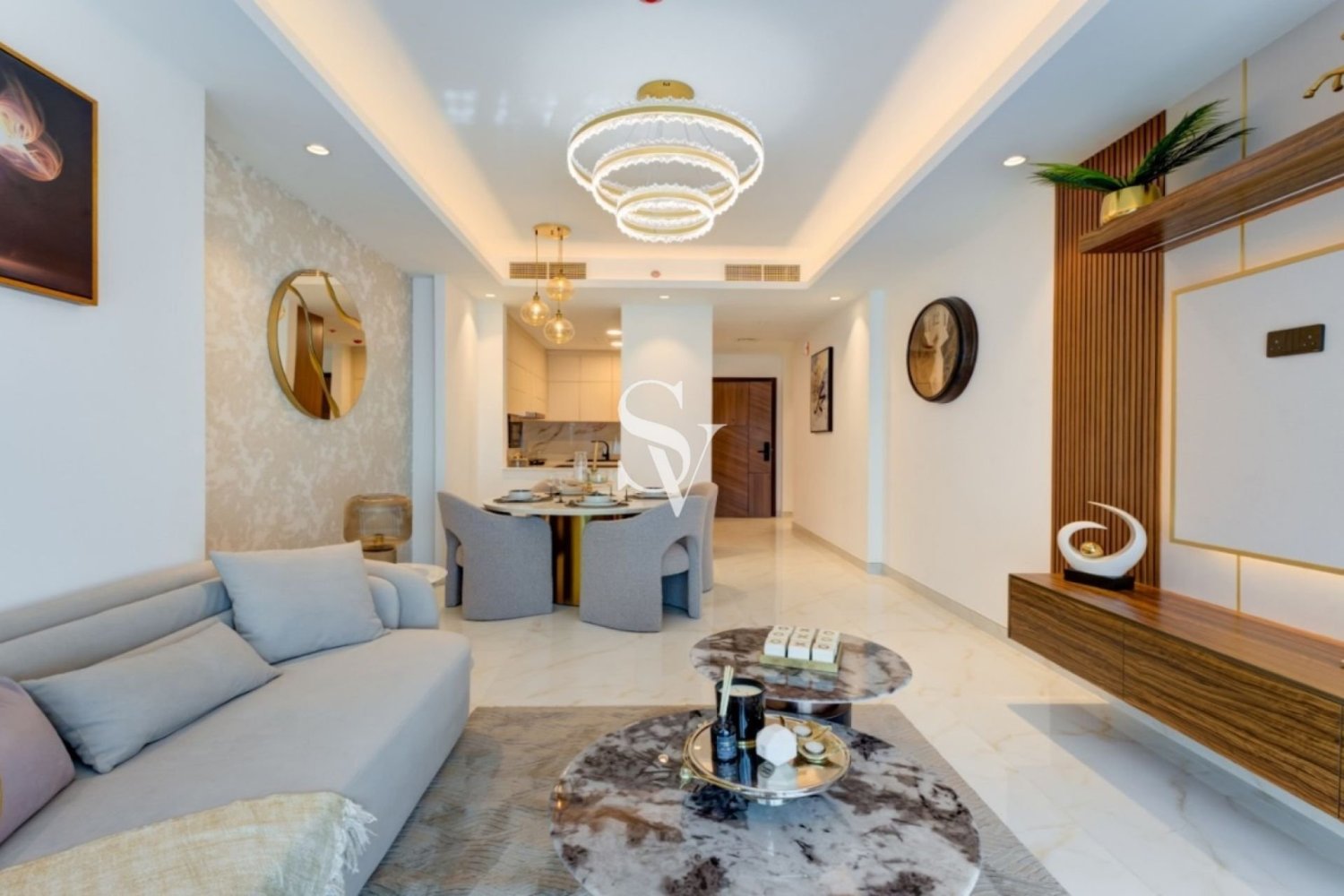 2 dormitorios apartamento en venta en Nadd Al Hammar, Dubai, UAE № 194305