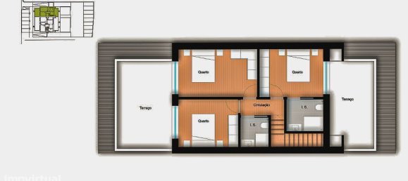 Dúplex de 3 dormitorios en Aveiro, Portugal No. 83054 37