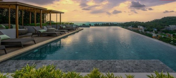 Apartamento com 1 quarto em condomínio em Surin Beach, Thailand N.º 26041 4