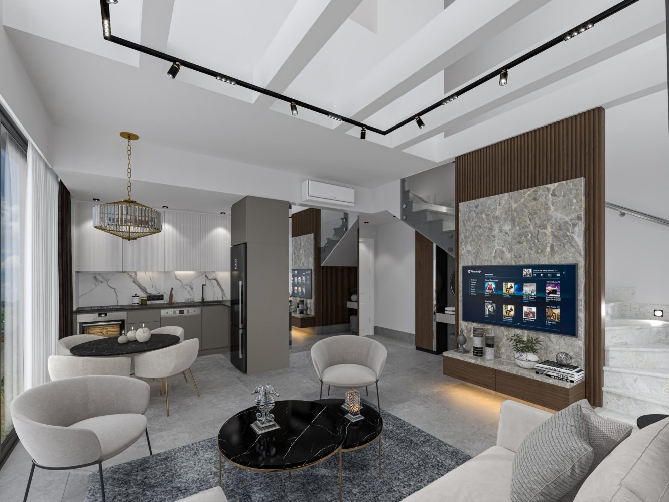 Penthouse 2+1 in Alanya, Turkey No. 16000