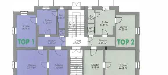 3 rooms Apartment in Graz, Austria No. 189906 22