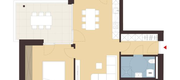 2 rooms Apartment in Bregenz, Austria No. 229406 3