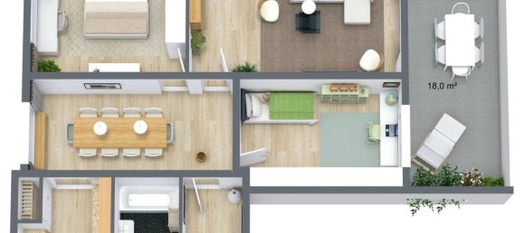 4 rooms Apartment in Andritz, Austria No. 78365 2