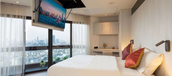 Apartamento com 4 quartos em condomínio em Bang Kho Laem, Thailand N.º 4352 9