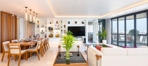 Apartamento com 4 quartos em condomínio em Bang Kho Laem, Thailand N.º 4352 21