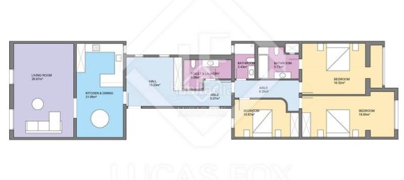 3 Schlafzimmer Wohnung in Eixample, Spain, Nr. 42322 40