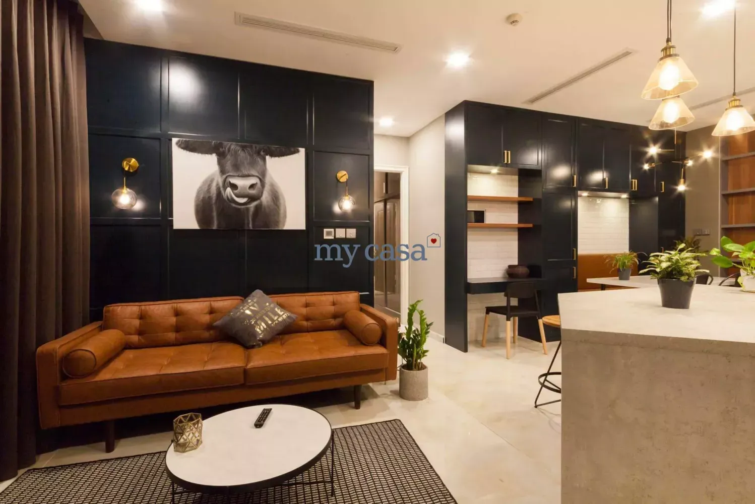 2 dormitorios apartamento en alquiler en District 1, Ho Chi Minh, Vietnam № 8726