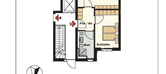 Apartamento de 1 dormitorio en Schleswig-Holstein, Germany No. 37046 2