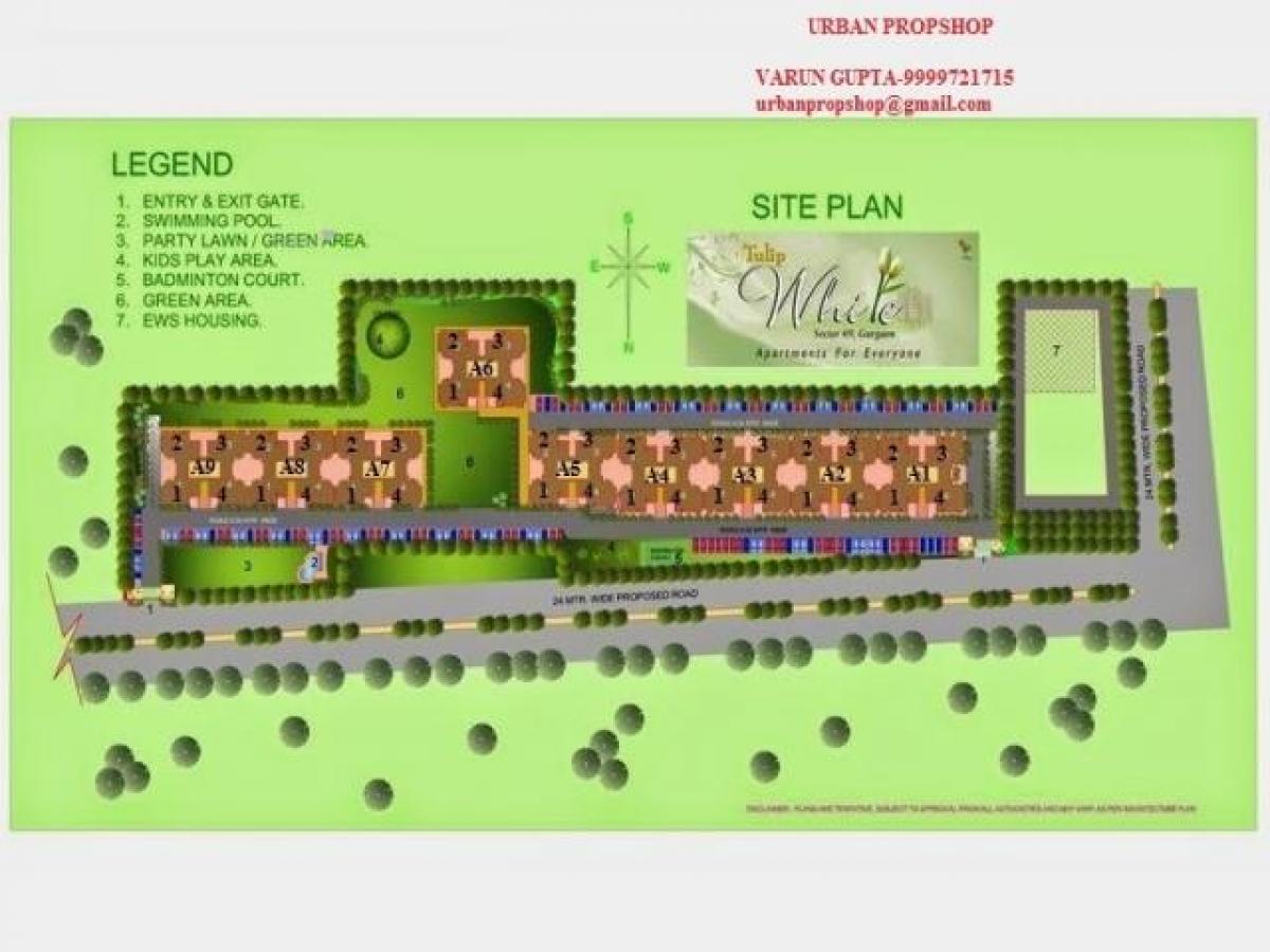 3 bedrooms House in Gurgaon, India No. 64229