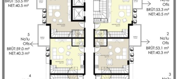 Apartment 2+1 in Alanya, Turkey No. 13627 25