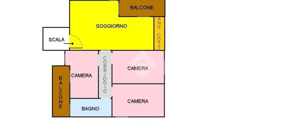 Квартира с 4 спальнями в Неаполь, Италия № 375839 25
