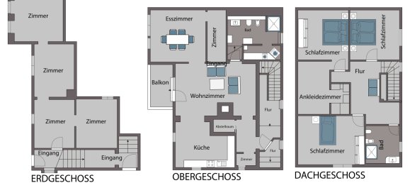 Casa de 3 dormitorios en Zollernalbkreis, Germany No. 62446 23